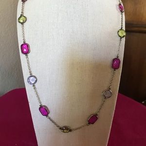 Pastel Station Necklace